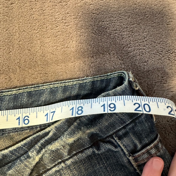 Men’s boot cut jeans. Brand is NEXT. Frayed bottom size 40/30 - Picture 4 of 5